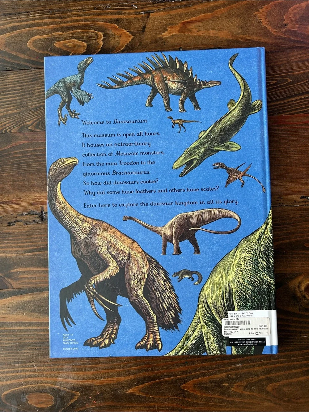 Dinosaurium Welcome to the museum dinosaur book Dino encyclopedia educational